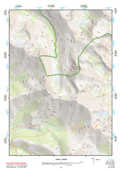 40115SE Page 1 Ruby Lake Topo Preview 1