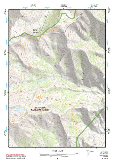 40115SE Page 2 Ruby Lake Topo Preview 1