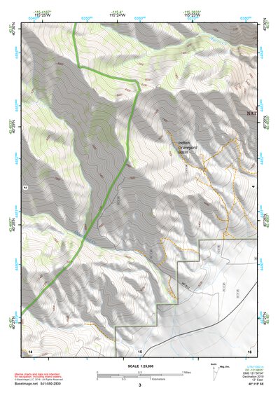 40115SE Page 3 Ruby Lake Topo Preview 1