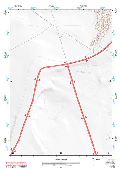 40115SE Page 9 Ruby Lake Topo Preview 1