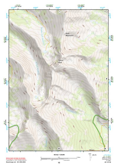 40115SE Page 13 Ruby Lake Topo Preview 1