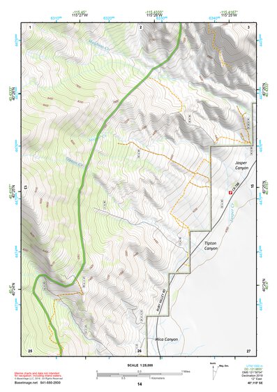 40115SE Page 14 Ruby Lake Topo Preview 1