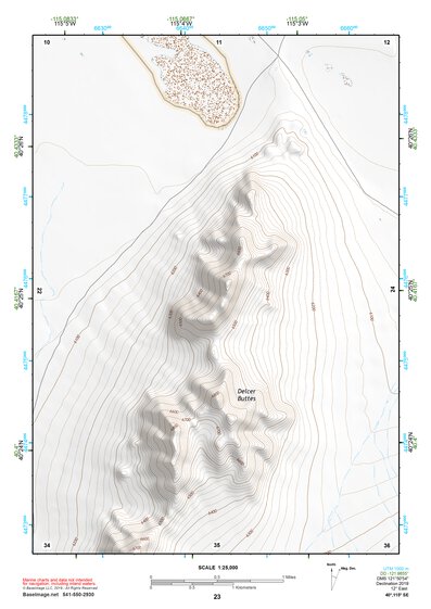 40115SE Page 23 Ruby Lake Topo Preview 1