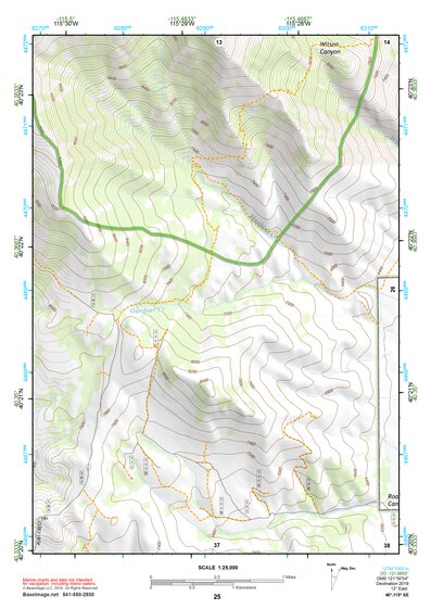 40115SE Page 25 Ruby Lake Topo Preview 1