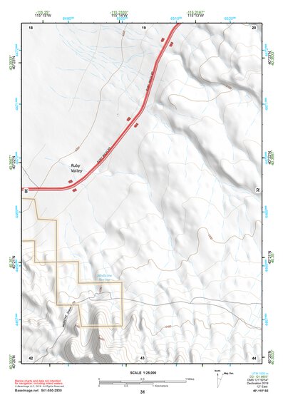 40115SE Page 31 Ruby Lake Topo Preview 1