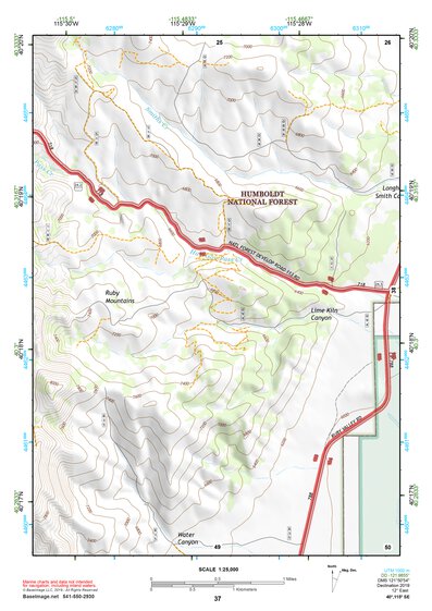 40115SE Page 37 Ruby Lake Topo Preview 1