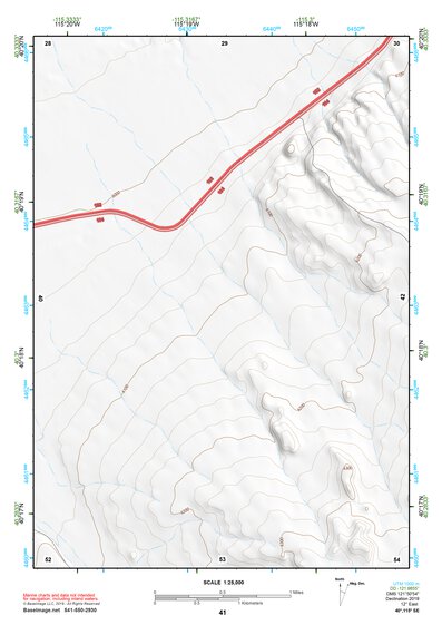 40115SE Page 41 Ruby Lake Topo Preview 1