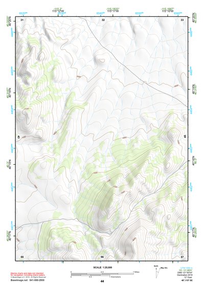 40115SE Page 44 Ruby Lake Topo Preview 1