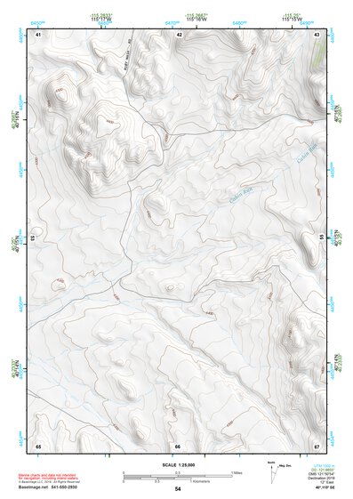 40115SE Page 54 Ruby Lake Topo Preview 1
