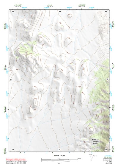 40115SE Page 63 Ruby Lake Topo Preview 1