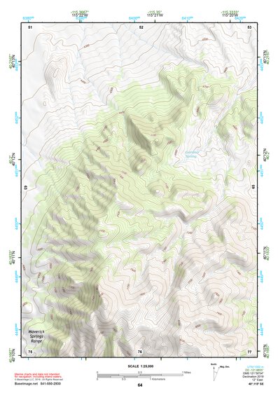 40115SE Page 64 Ruby Lake Topo Preview 1