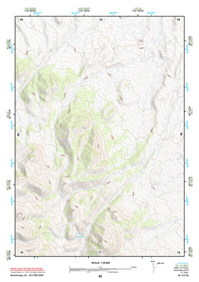 40115SE Page 65 Ruby Lake Topo Preview 1