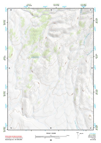 40115SE Page 68 Ruby Lake Topo Preview 1