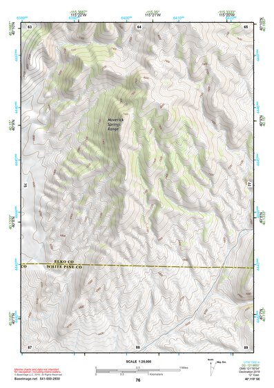 40115SE Page 76 Ruby Lake Topo Preview 1
