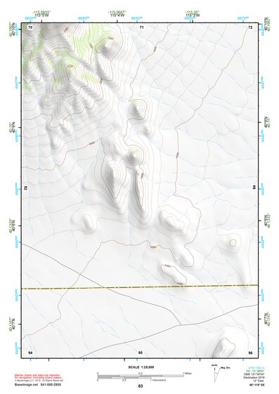 40115SE Page 83 Ruby Lake Topo Preview 1
