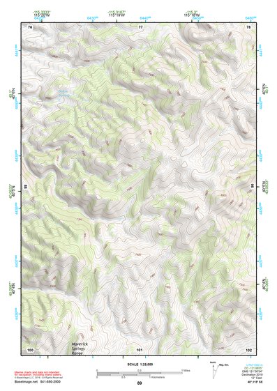 40115SE Page 89 Ruby Lake Topo Preview 1