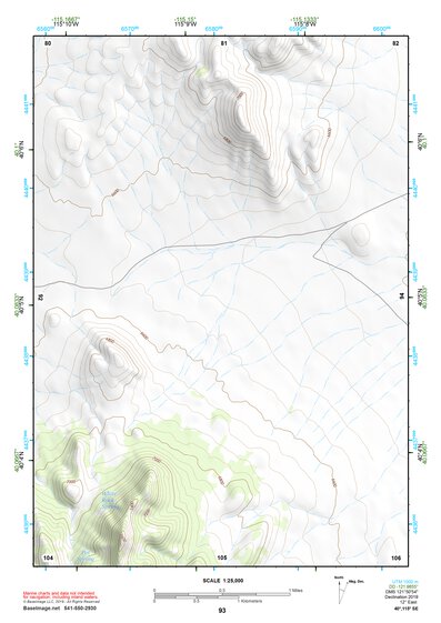 40115SE Page 93 Ruby Lake Topo Preview 1