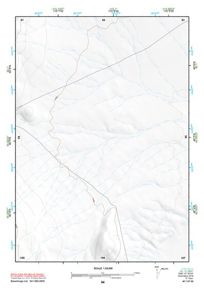 40115SE Page 94 Ruby Lake Topo Preview 1