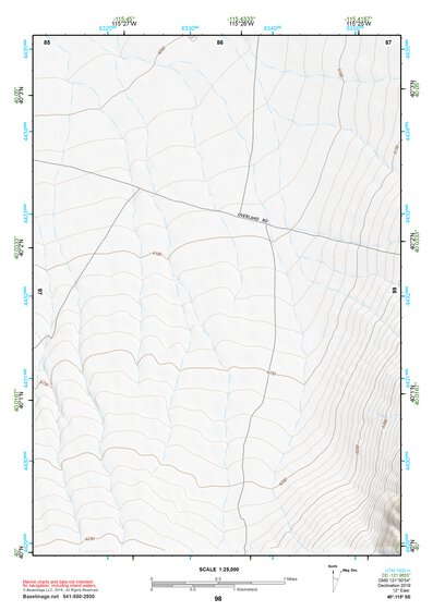 40115SE Page 98 Ruby Lake Topo Preview 1