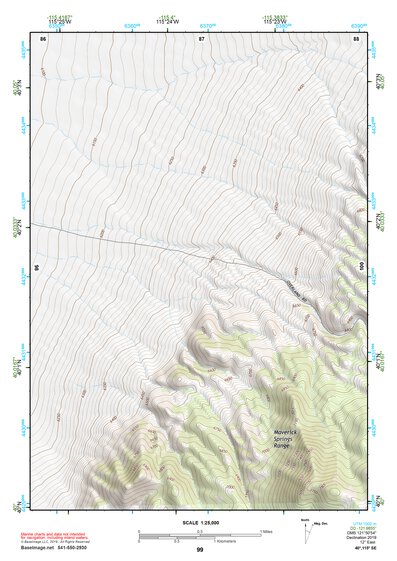 40115SE Page 99 Ruby Lake Topo Preview 1