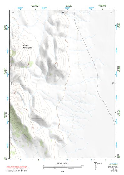 40115SE Page 106 Ruby Lake Topo Preview 1
