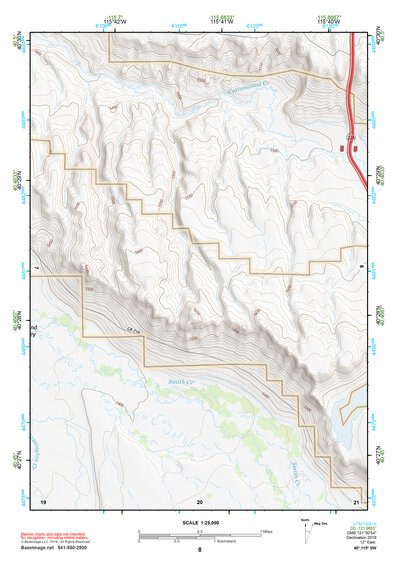 40115SW Page 8 Ruby Lake Topo Preview 1