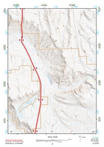 40115SW Page 9 Ruby Lake Topo Preview 1