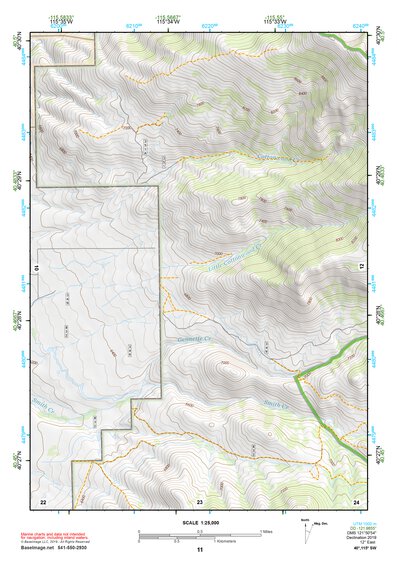 40115SW Page 11 Ruby Lake Topo Preview 1