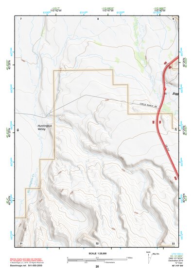 40115SW Page 20 Ruby Lake Topo Preview 1