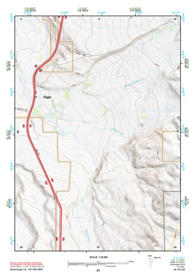 40115SW Page 21 Ruby Lake Topo Preview 1