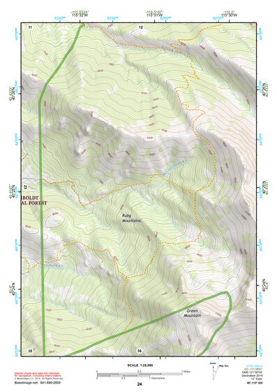 40115SW Page 24 Ruby Lake Topo Preview 1