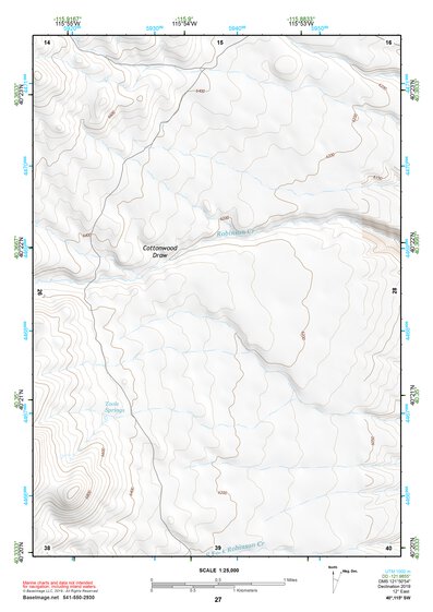 40115SW Page 27 Ruby Lake Topo Preview 1