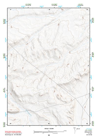 40115SW Page 30 Ruby Lake Topo Preview 1