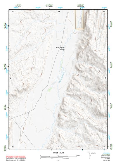 40115SW Page 31 Ruby Lake Topo Preview 1