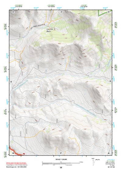 40115SW Page 35 Ruby Lake Topo Preview 1