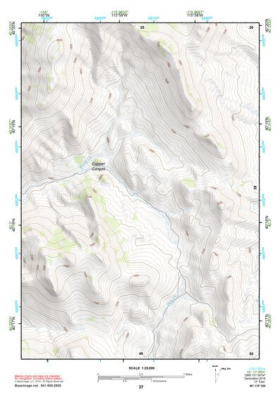 40115SW Page 37 Ruby Lake Topo Preview 1