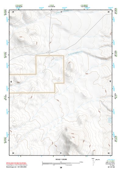 40115SW Page 39 Ruby Lake Topo Preview 1