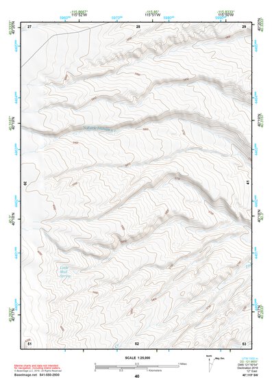 40115SW Page 40 Ruby Lake Topo Preview 1
