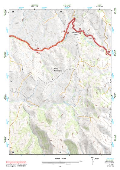 40115SW Page 48 Ruby Lake Topo Preview 1