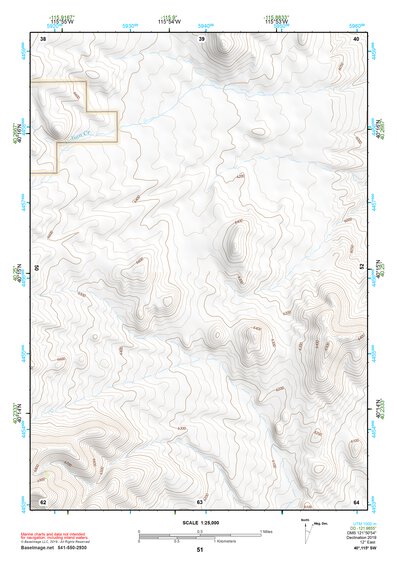 40115SW Page 51 Ruby Lake Topo Preview 1