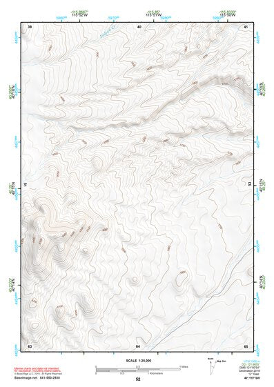 40115SW Page 52 Ruby Lake Topo Preview 1