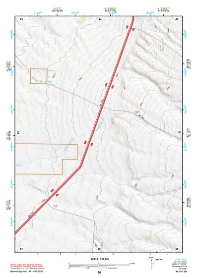 40115SW Page 56 Ruby Lake Topo Preview 1