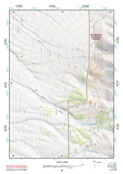 40115SW Page 57 Ruby Lake Topo Preview 1