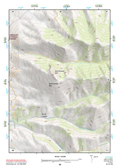 40115SW Page 58 Ruby Lake Topo Preview 1
