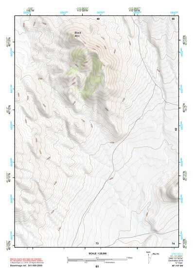 40115SW Page 61 Ruby Lake Topo Preview 1