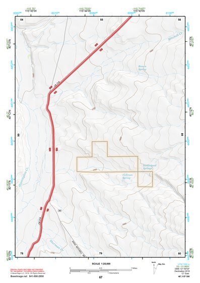 40115SW Page 67 Ruby Lake Topo Preview 1