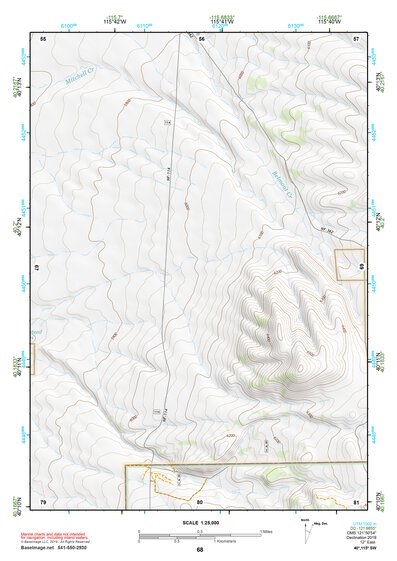 40115SW Page 68 Ruby Lake Topo Preview 1