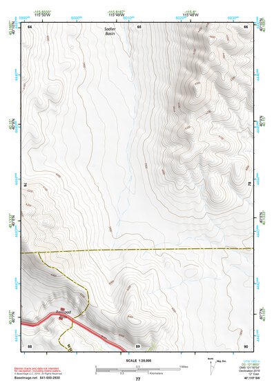 40115SW Page 77 Ruby Lake Topo Preview 1