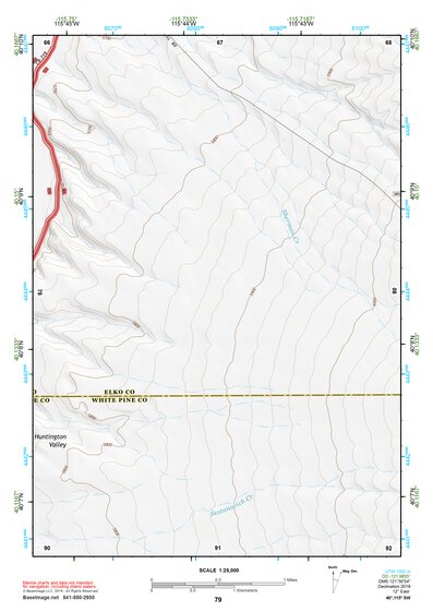 40115SW Page 79 Ruby Lake Topo Preview 1