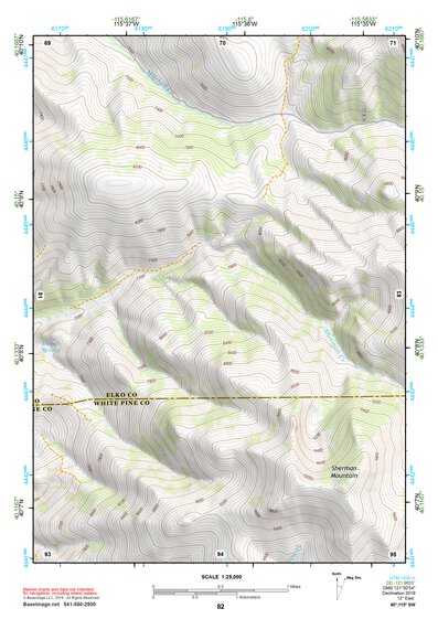 40115SW Page 82 Ruby Lake Topo Preview 1